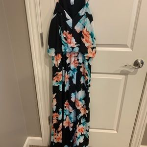 White House Black Market maxi dress, size 6